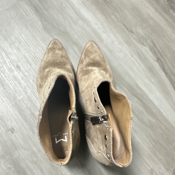 Marc Fisher Studded Suede Bootie - Picture 4 of 4